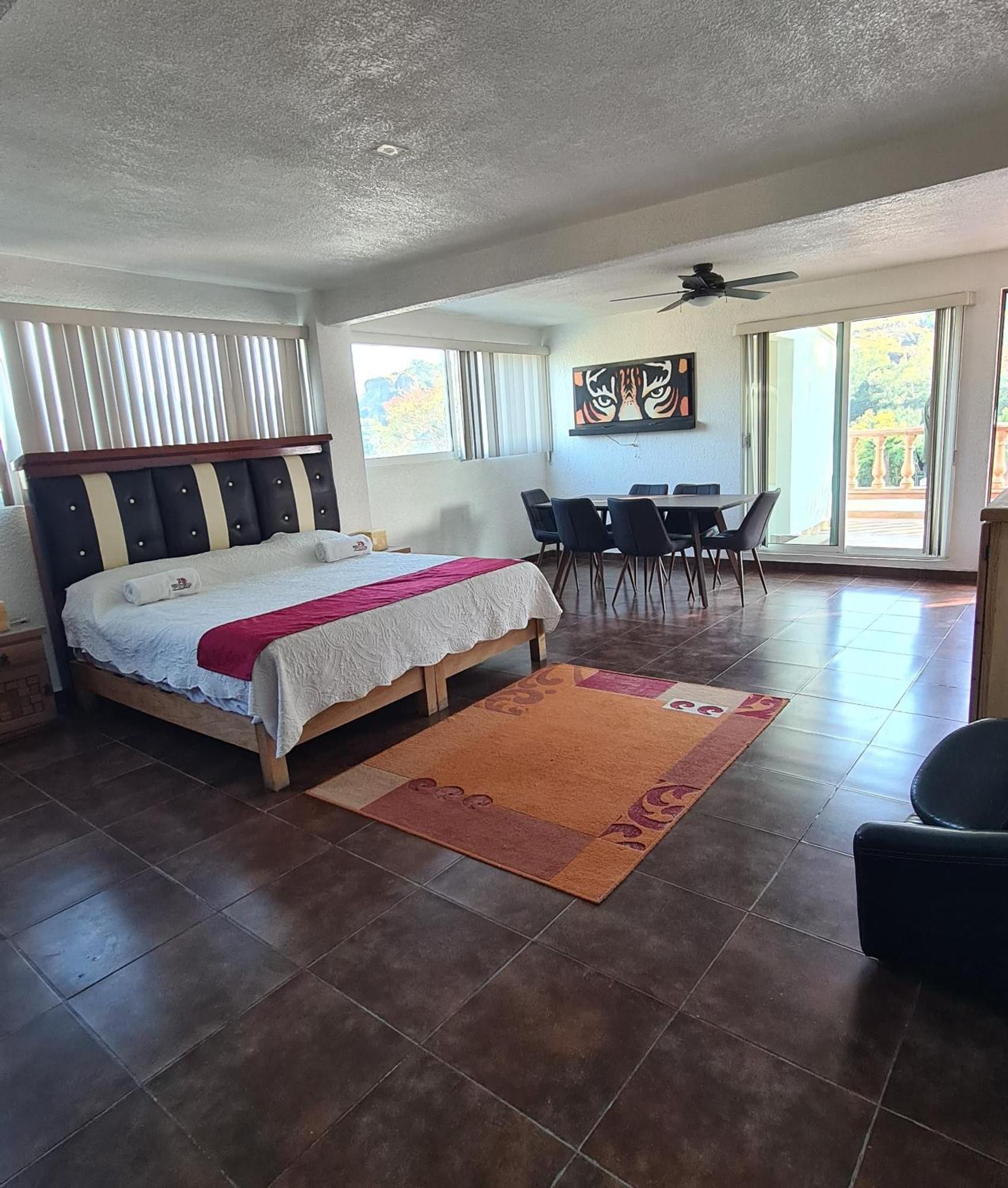 Hotel Leyenda Del Tepozteco 테포츨란 외부 사진